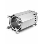 DAKSHOR Small Stove angled view of the chamber and stainless-steel body